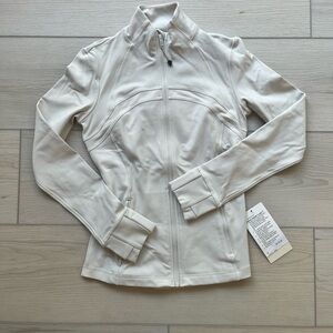 NWT new Lululemon Define Jacket, color bone, size 6